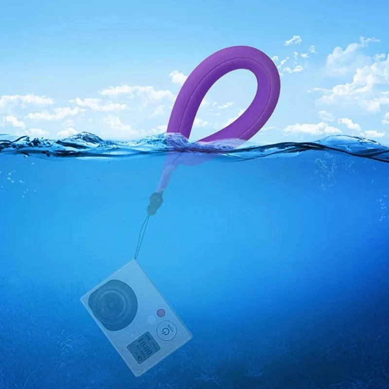 250G Floating Wrist Strap Detachable Neoprene Buoyancy Wristband Strap Preventing Camera Key Cellphone From Sinking