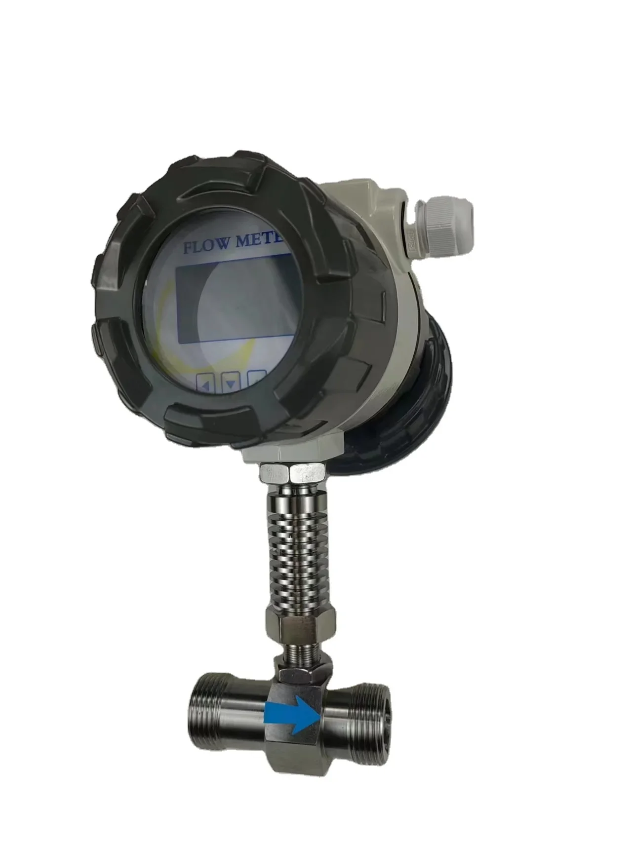 304 stainless steel water liquid flow measurement turbine flow meter Oil turbine flowmeter