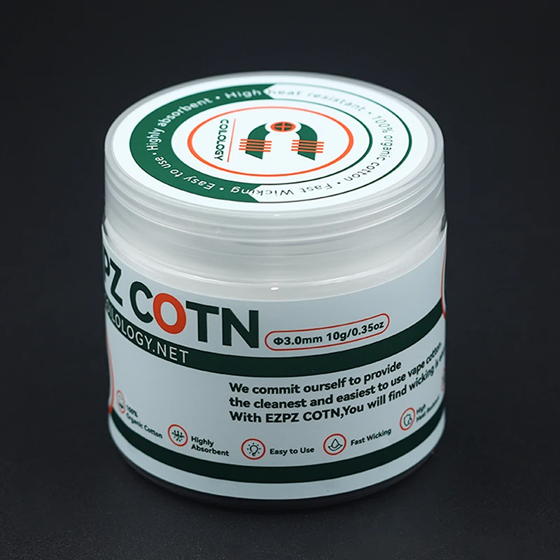 Coilology EZPZ Diameter katun organik 2.5mm 3.0mm panjang 5M 7M