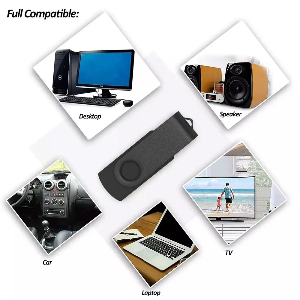 50 unids/lote Color USB 2,0 unidad Flash USB 8GB 16GB 32GB 64GB memoria USB 1GB 2GB 4GB Pendrive para teléfono inteligente/PC personalizado