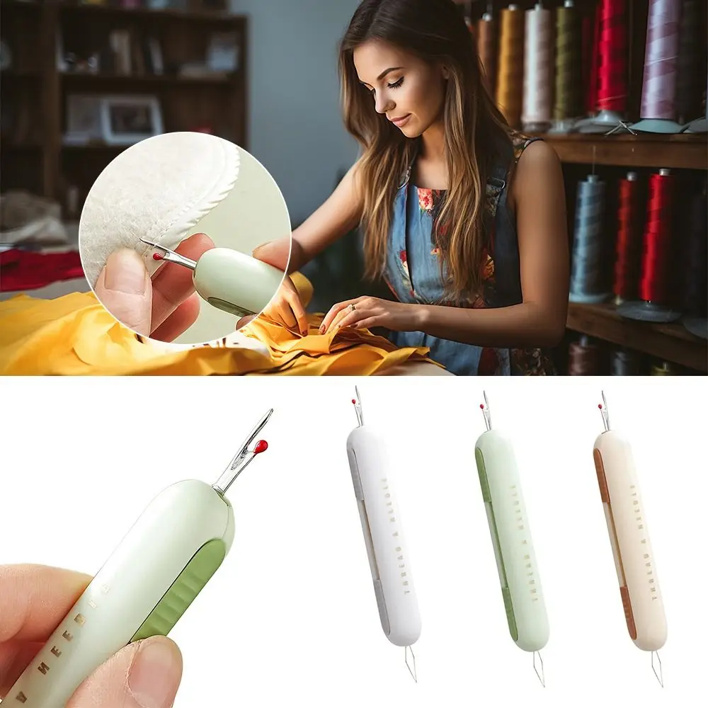 Рукоделие, расширитель швов, пластиковая ручка, двойная головка, нитки для удаления вышивки крестиком, аксессуары для шитья своими руками