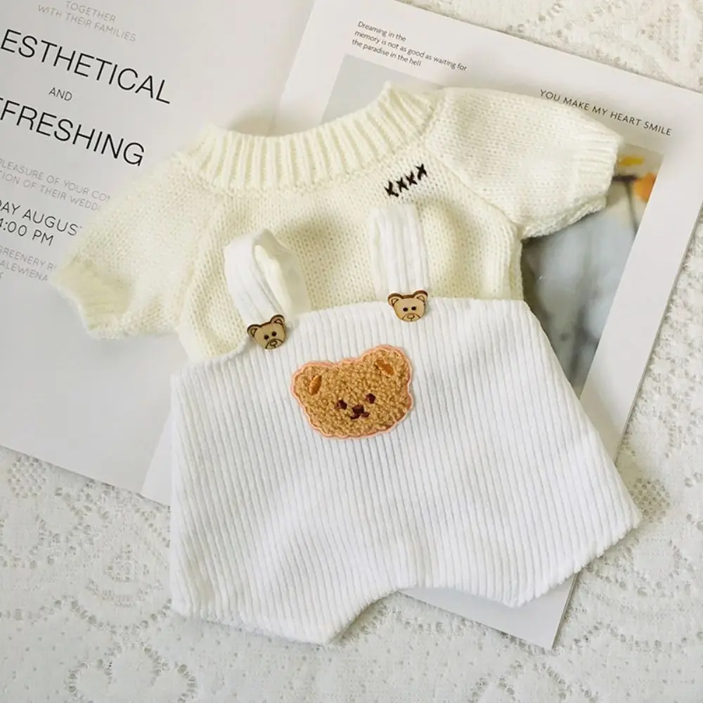 

Multiple Styles Cloud Sheep Doll Clothes Handmade DIY For Lina Bear T-shirt 30CM Joint Bear Doll Change Clothes Bjd Doll