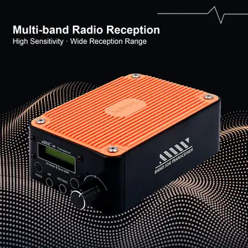 USDX+ Plus V2 SSB QRP 收發器,支援 CW 自動解碼,HF 收發器,8 波段 SDR 全模式收發器,適用於 SDR SSB 和 QRP 模式 10 best sales 單邊帶無線電 - №9