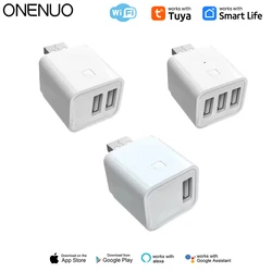 Tuya Smart WiFi Micro 1 2 3 USB Adaptor Switch 5V Mini USB Power Adaptor Smart Life Control Via Alexa Google Yandex alice