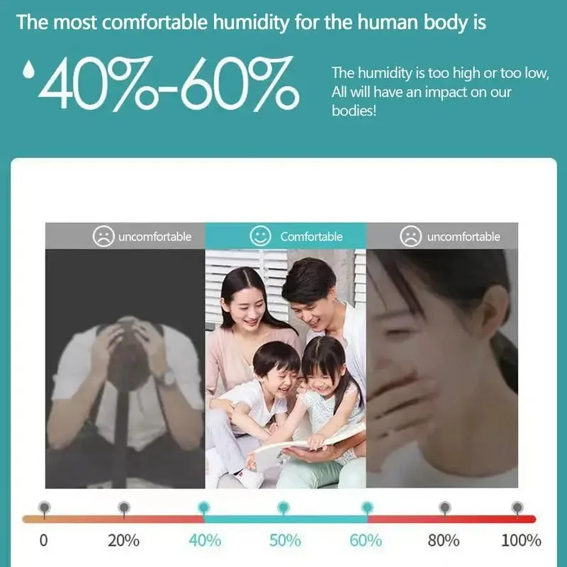 مرطب مكتبي محمول، مرطب رذاذ بارد، معطر هواء للسيارة مع شحن USB، ضوء محيط ملون LED