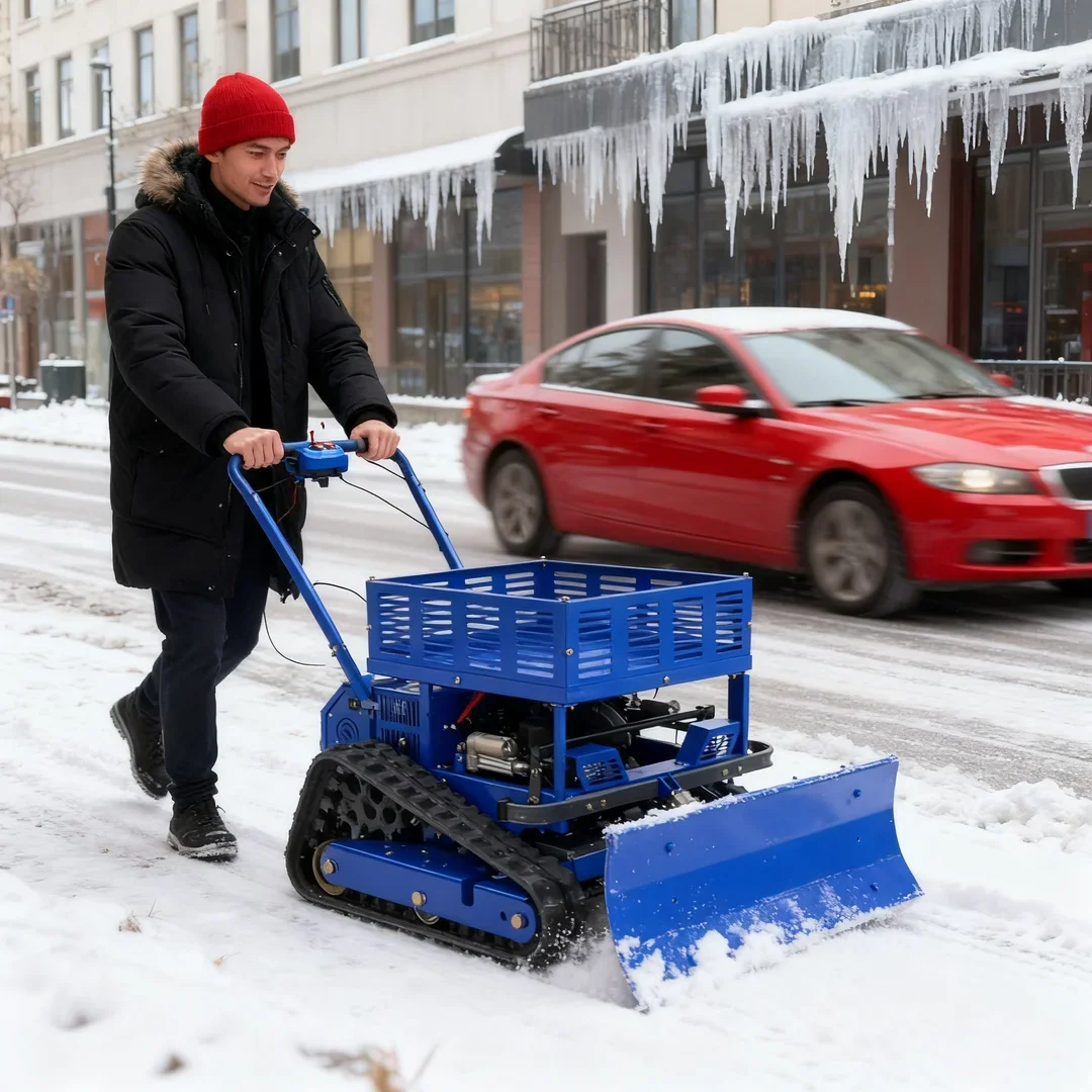 

Газонокосилка с нулевым поворотом по индивидуальному заказу — вездеходная машина двойного назначения для прямого толкания снега и прополки с фабрики