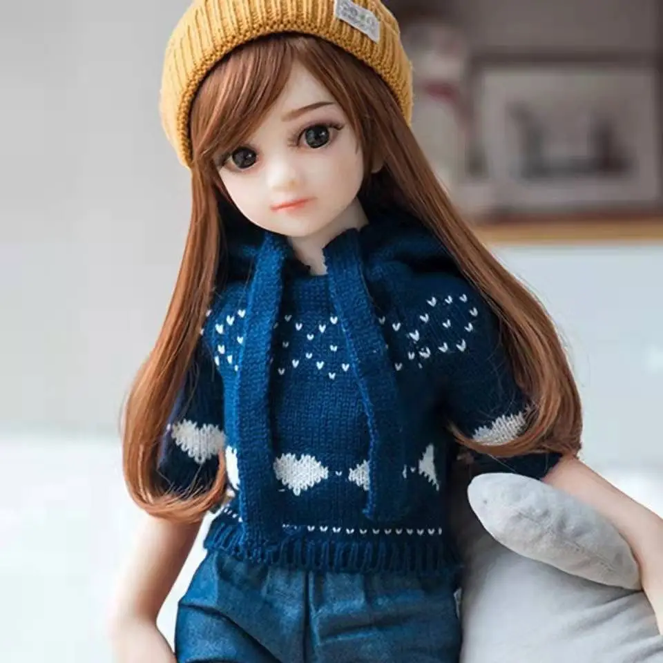 

65cm 1/3 points Animation Doll Real Silicone Small Anime Dolls Action Figures