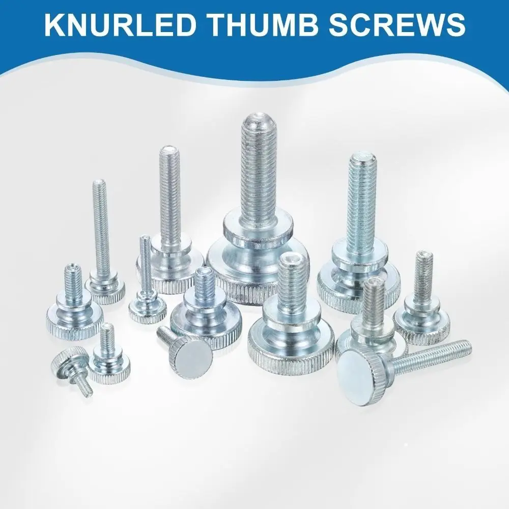 

45 шт. винтов с большой головкой GB834, накатные винты с высокой головкой, кнопочные винты с накаткой, прочные винты с круглой головкой