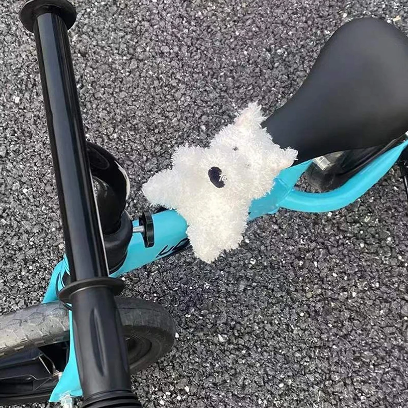 لطيف جرو سيارة ممسحة زجاج أمامي زينة الداخلية أفخم دمية الإبداعية هدية منصات الكتف اكسسوارات الديكور الداخلي للسيارة