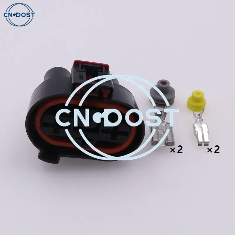 1 Set 4 Pin 1K0 906 234 Automotive Car Electronic Fan Connector Cable Socket AC Assembly 1K0906234 For VW Polo Golf Audi