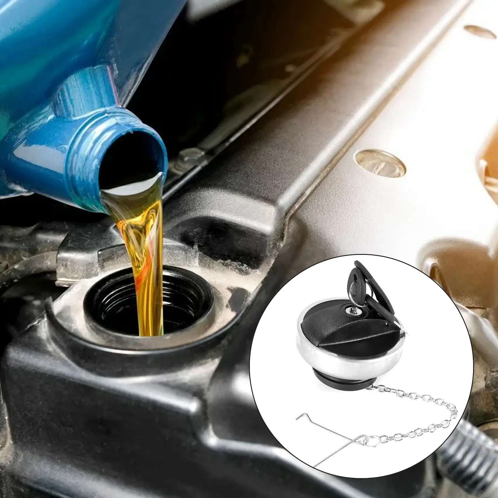 

ABTU-Fuel Tank Cover For Scania Truck Gas Cap With Lock Key 2993923 1402004 1481301 Automobiles Exterior Parts