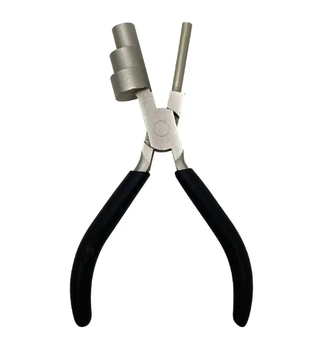 Stainless Steel Wire Bending Pliers Multi-Size with 13/17/22mm Barrels Jaws Grip Handle for Jewelry Making And Wrapping Tool