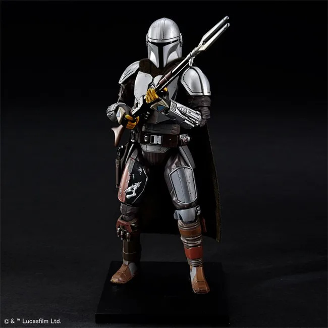 Bandai Original Assembled Model Star Wars 1/12 The Mandalorian Beskar Armor Animal Figure Model Toy Model Children's Gift