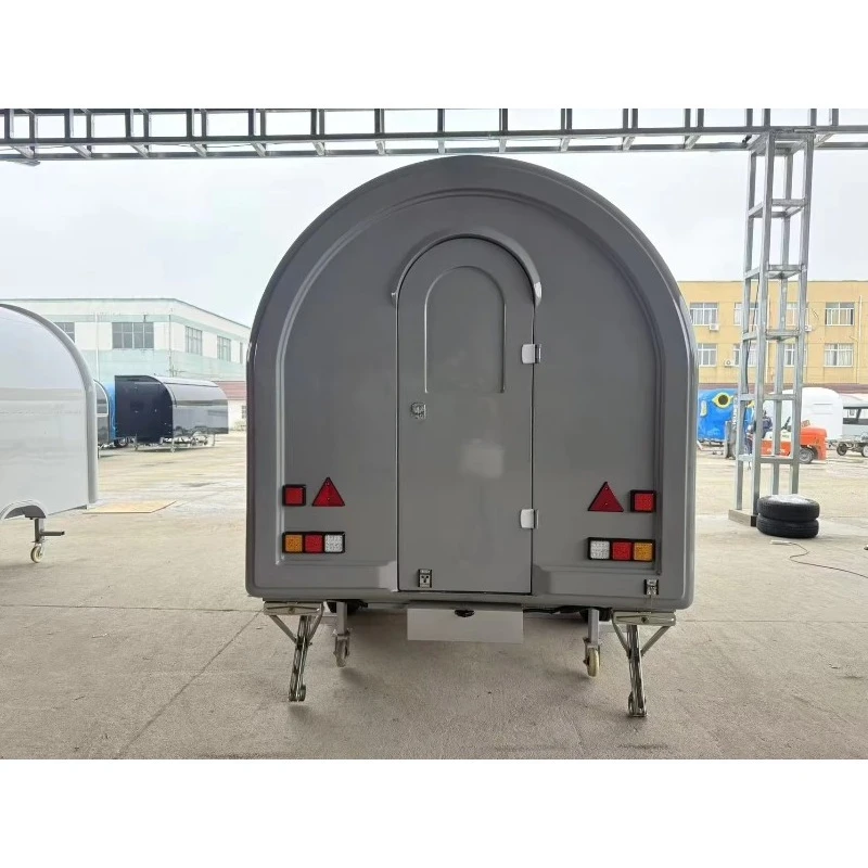 Fiberglass Fast Food Mobile Catering Truck Complete Kitchen Taco Pizza Coffee Ice Cream BBQ Food Trailer for Winery