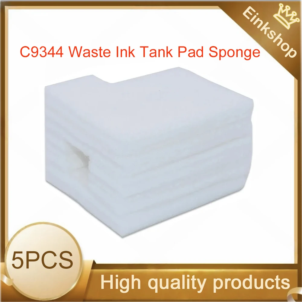

5 шт. C9344 Губка для резервуара для отработанных чернил для EPSON WorkForce WF 2810 2830 2835 2850 L5590 L3350 XP2100 2105 3100 3105 4100 4101 4105