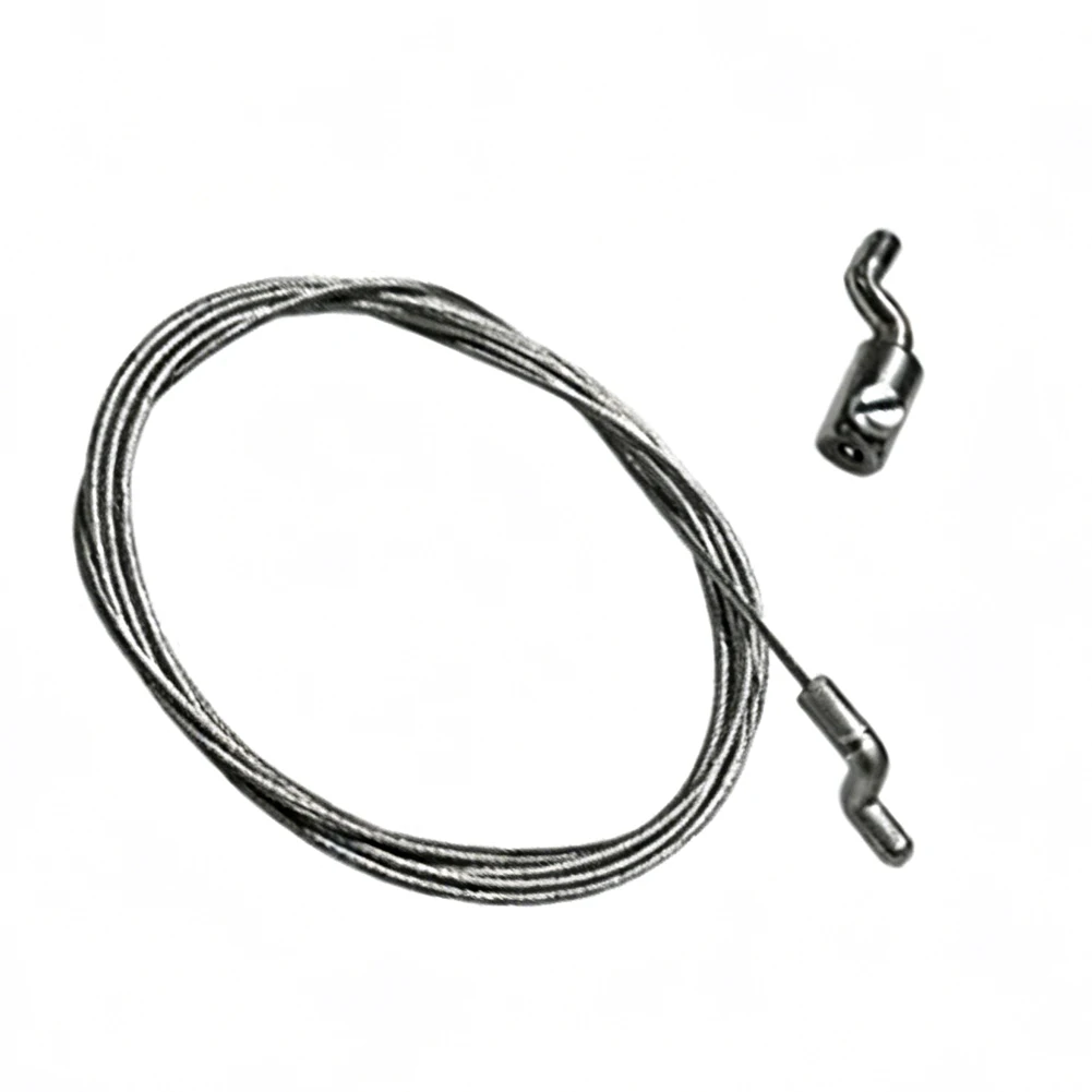 1 Set Mower Throttle Clutch Cable, Galvanized Steel Inner Wire With Z-End Stop And Adjustable Clamp For Easy Repair