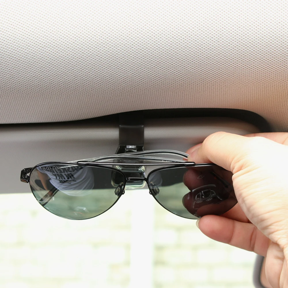 Car Sunglasses Holder Glasses Storage Clip For Renault Megane Clio Kadjar Koleos Captur Scenic Alaskan Thalia Fluence