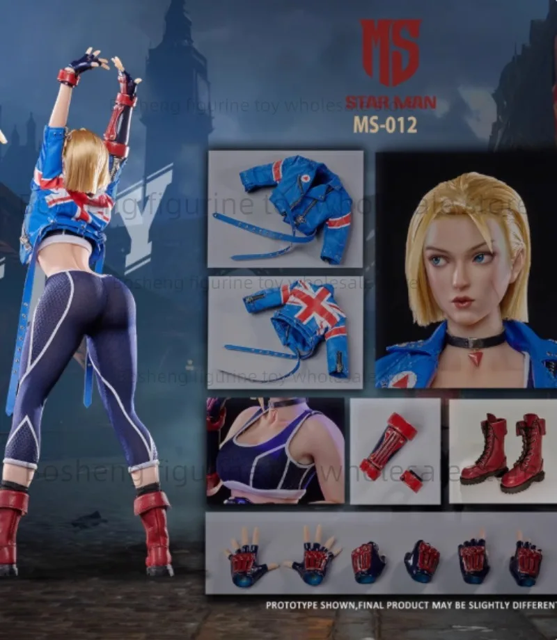 

Звездный человек 1/6 MS-012 Starman Cammy Женский агент Синяя пчела в наличии Аниме Фигурки Коллекция Модель игрушки