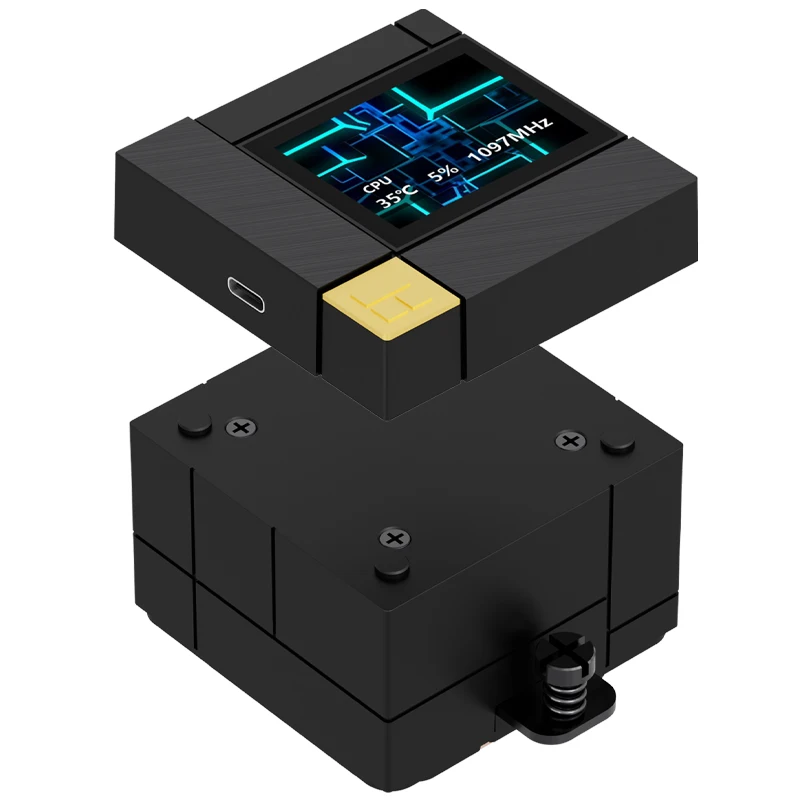 مبرد سائل لوحدة المعالجة المركزية Thermalright CORE MATRIX 360 VISION 360 مم الكل في واحد بدقة 2 بوصة 320*240 IPS LCD يدعم LGA 1851 AMD AM5