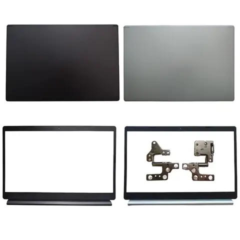 New LCD Back Cover / Bezel / Hinges  For Acer Aspire A515-44 A515-55 A515-54 60.HGLN7.002 Gray/Silver