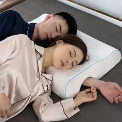Couple Pillow Orthopedic Memory Foam Cervical Vertebra Release Arm Pain Pressure Pillow U-Shaped Curved Orthopedic Pillow