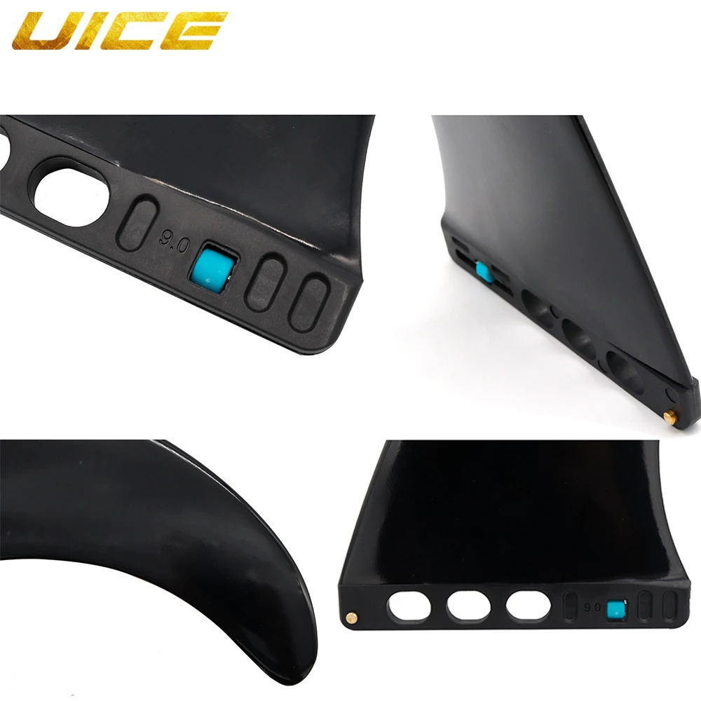UICE Skateboard Fin Surf Fin SUP Accessory Stabilizer Surfing Longboard Fin For Inflatable Paddle Board Surf Accessories