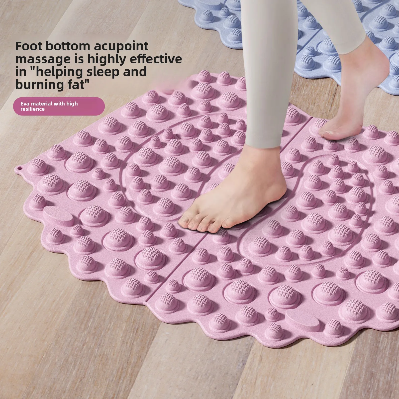 

New acupressure board foot massage foot pad through meridians and collaterals super jogging foot massage acupoint pad