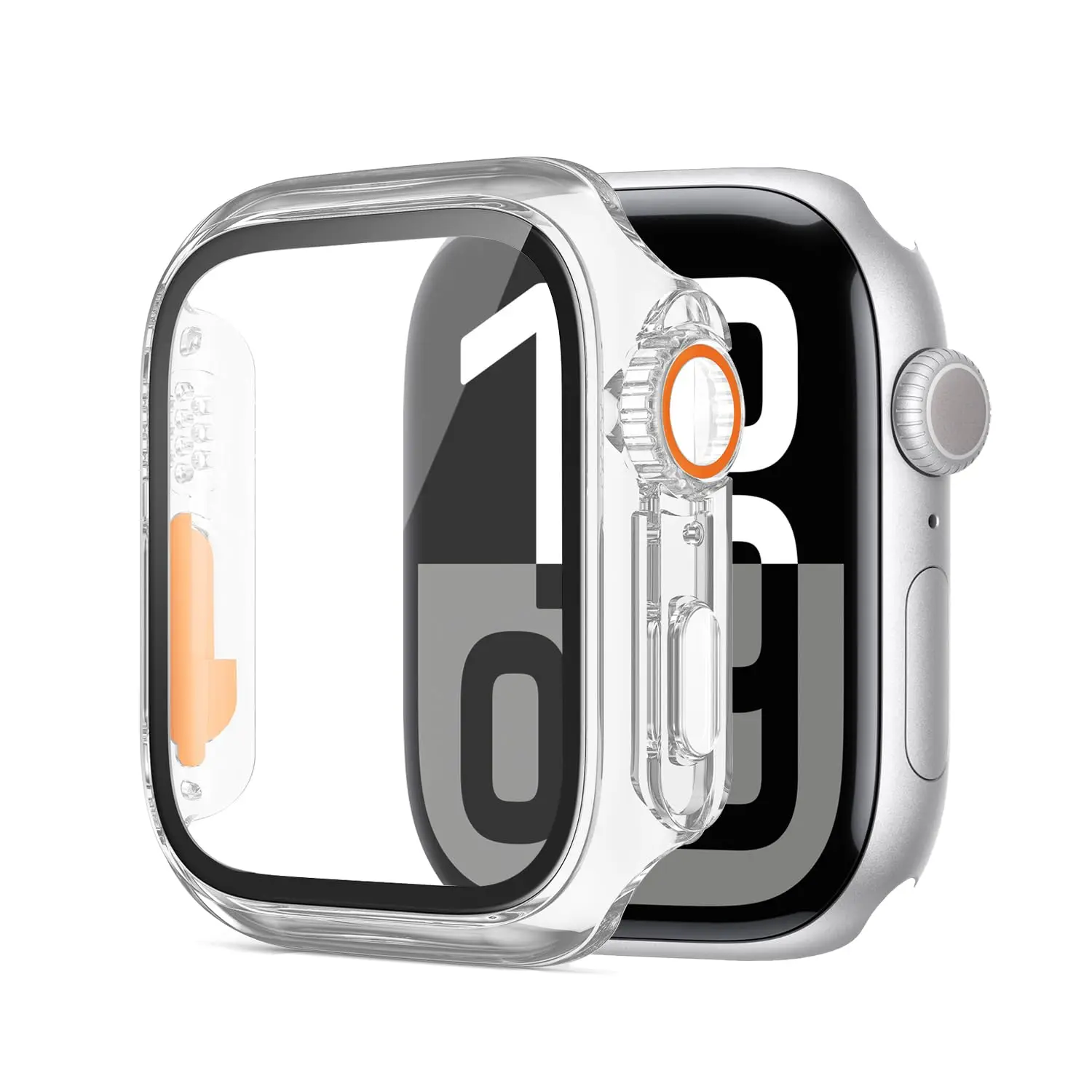 Screen Protector Case for Apple Watch 11 10 46mm 42mm Upgraded to Ultra 3 PC Cover+Tempered Glass iWatch Series 11 Accessories