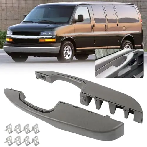 

2 пары внутренних дверных ручек для Chevrolet GMC Savana Express Van 2003-2019 – подходят для моделей 1500, 2500, 3500
