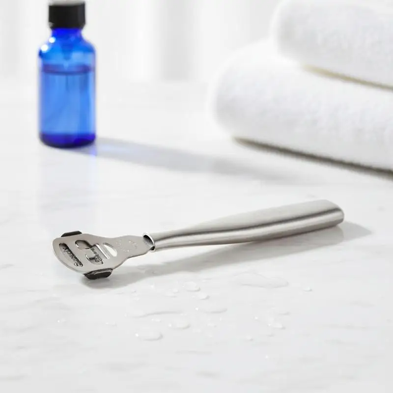 Stainless Steel Heel Callus Remover Foot Razor Hard Skin Corn Shaver File Professional Pedicure Tool for Foot Spa