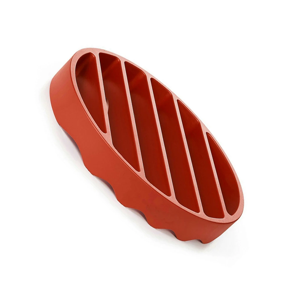 

Roast Rack Roasting Stand Cooking Utensils Convenience BBQ Kitchen Gadget Red