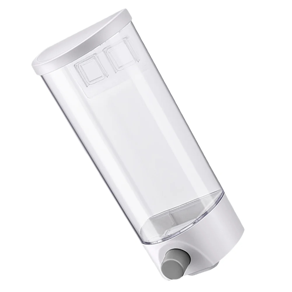 

Storage Jar Candy Dispenser Coarse Cereal Container Wall Mounted Tank Abs Organizer Seal for