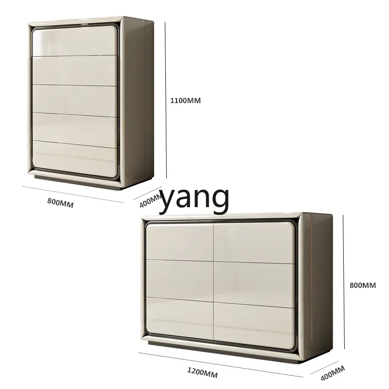 LH light luxury chest of drawers minimalist bedroom bedside storage cabinet modern simple living room chest of drawers