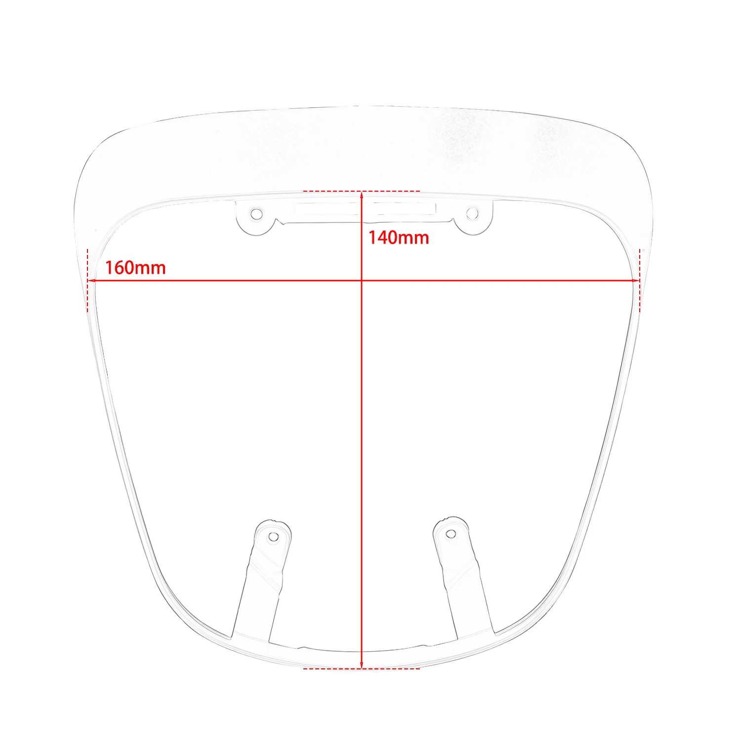 Motorcycle ABS Taillight Cover Rear Lamp LED Tail Light Protective Shell  For Vespa Sprint Primavera 150 2024 2025