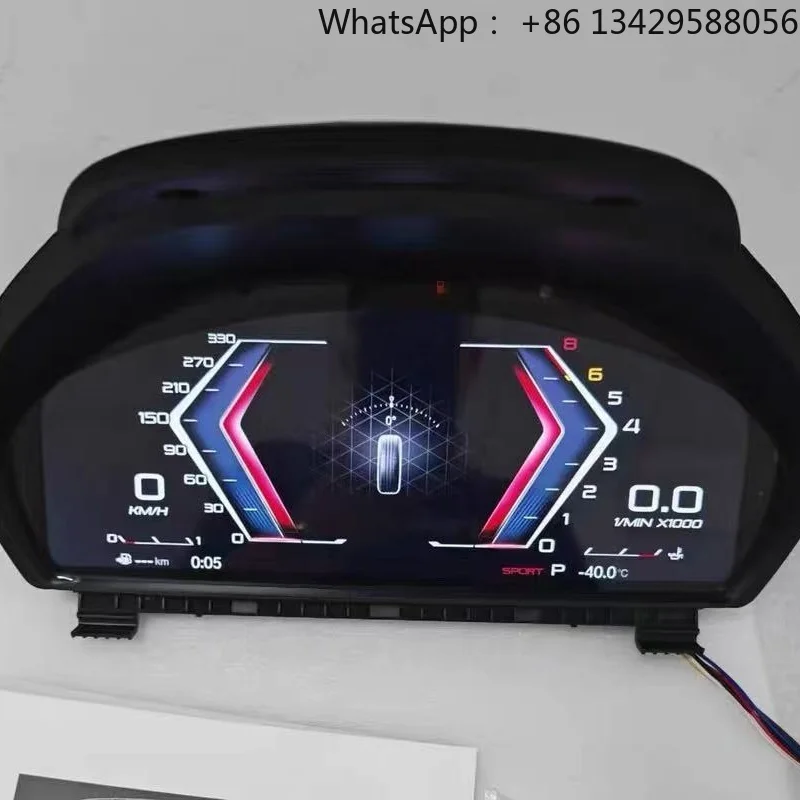 LINUX 12.3 Inch LCD Speedometer Dashboard Cluster for BMW 3 Series 4 Series F36 F35 F34 F33 F32 F31 F30 Auto Meter