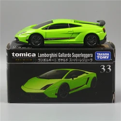 Diecast Alloy PREMIUM 33 Lamborghini Gallardo Sports Car Black Box Model Adult Classics Toys Gifts Souvenir Static Display