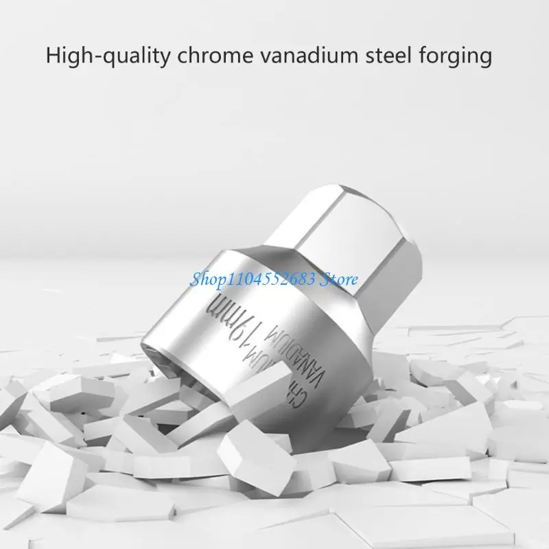 Y6GD Pass Through Socket 12Tooth Ratcheting Head for Home automobile Repair