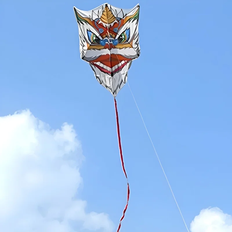 free shipping lion kites flying toys for children kites factory adult wind child steering flying kites for children kite tops