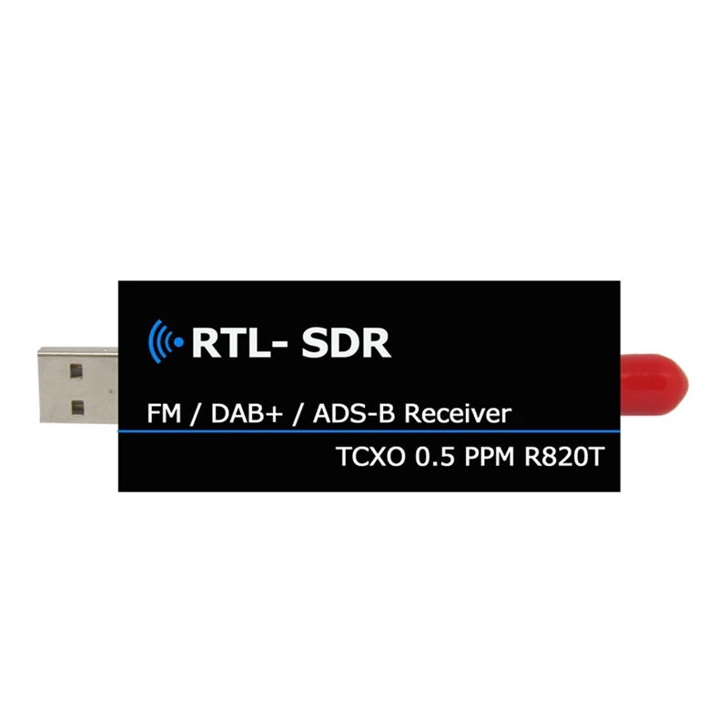 【Must-Haves】Rtl2832u Rtl Sdr Receiver R820T2 Usb Rtl-Sdr Dongle With 0.5Ppm Tcxo Sma Mjzsee A300U