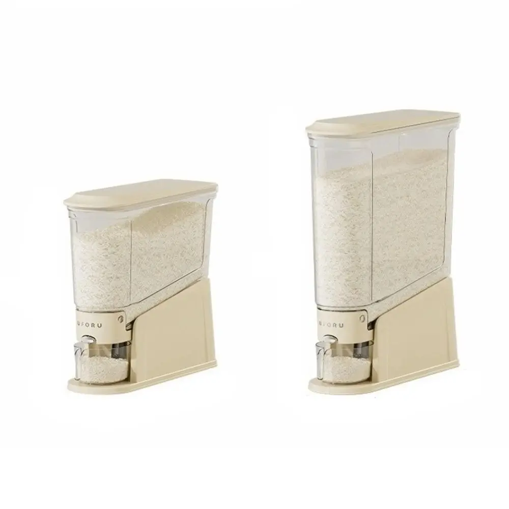 

Диспенсер для риса шириной 12 см, пресс-тип, влагостойкий рисовый барабан, полностью прозрачный, водонепроницаемый, для хранения зерна