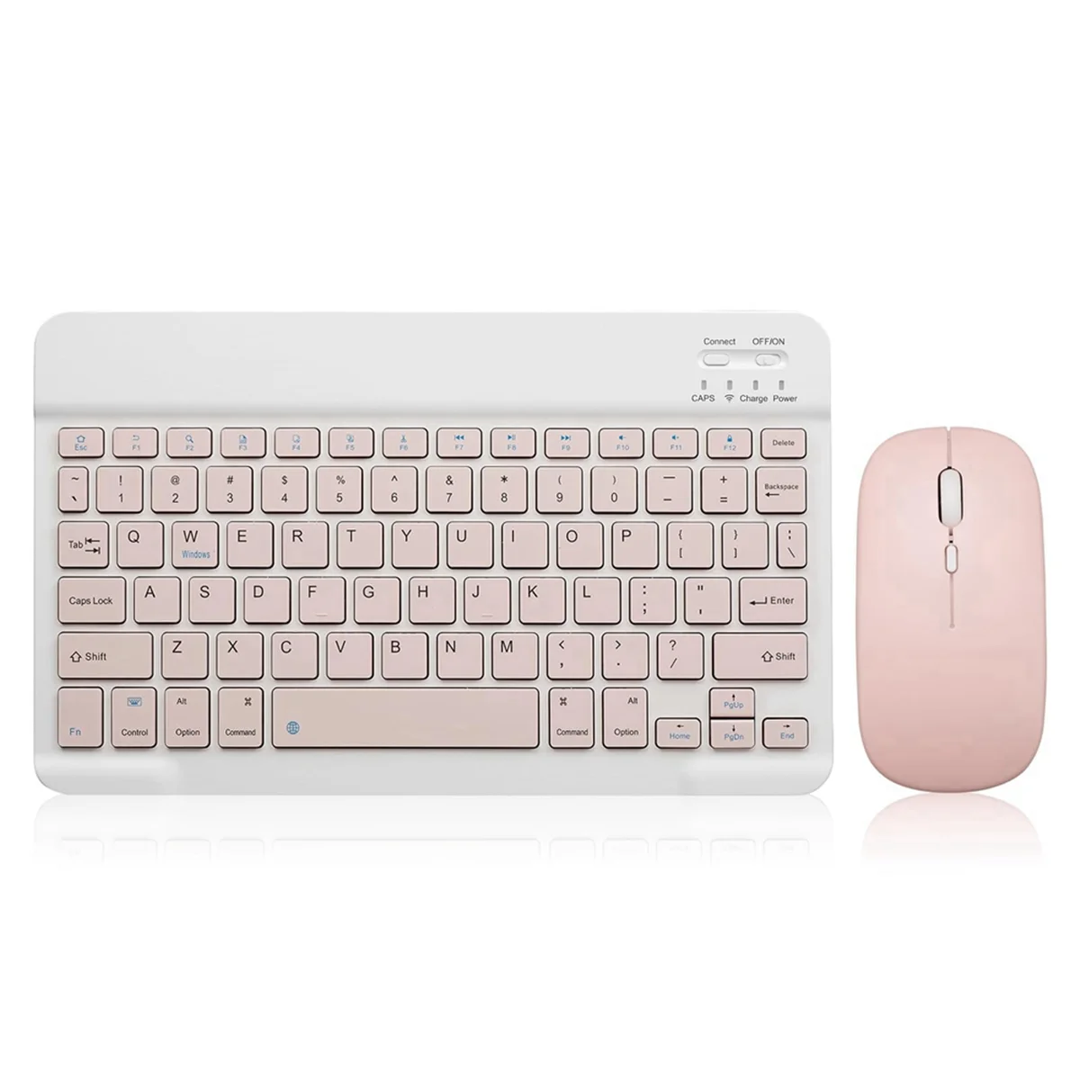 Teclado Bluetooth popular con ratón a pilas para Android Windows C