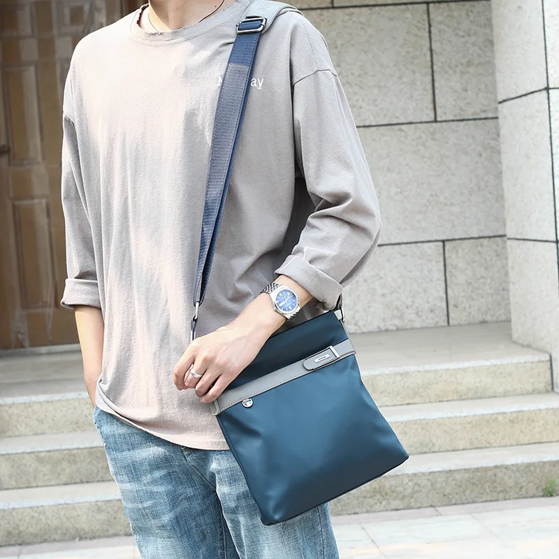 New Fashion Solid Color Men Travel Bag Oxford Shoulder Crossbody Outdoor Bags Messenger Waterproof Short Trip Chest bag Hot Sell