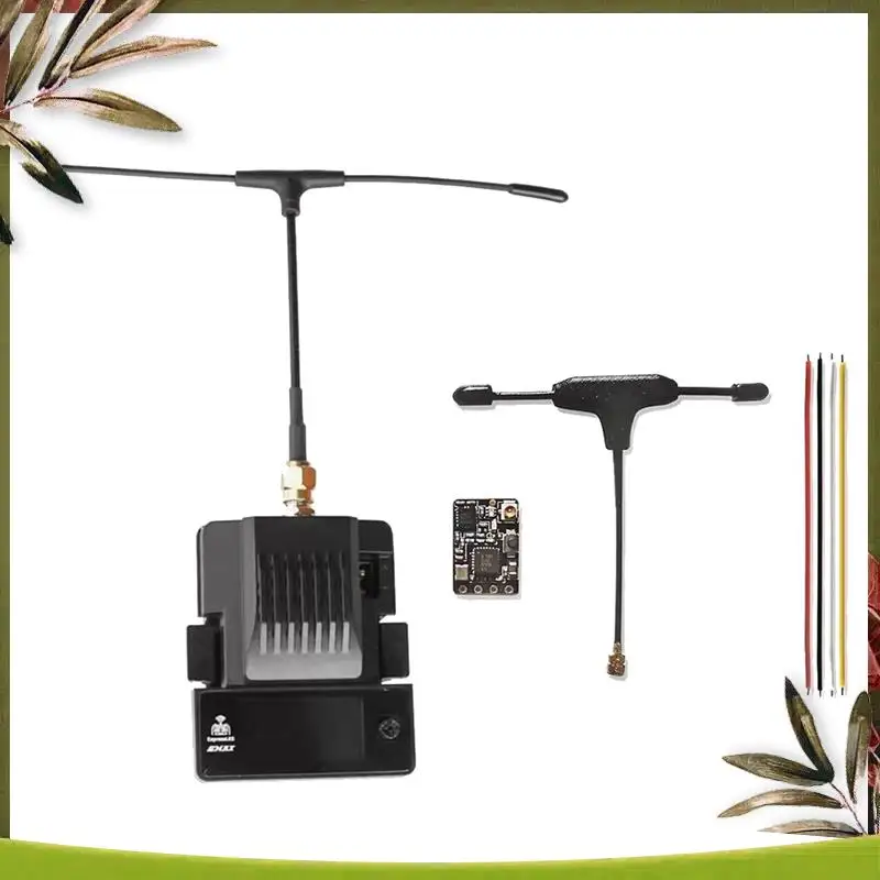 

New-For EMAX Aeris Link RX TX 1W Receiver+Transmitter Kit With OLED Display For RC Airplane FPV Drone ELRS