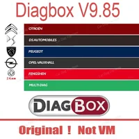 2025 nuevo Diagbox 9,186 software de diagnóstico de coche Diagbox V9.85 funciona con PP2000 le-xia3 para peo-geot para Cit-roen instalación Original
