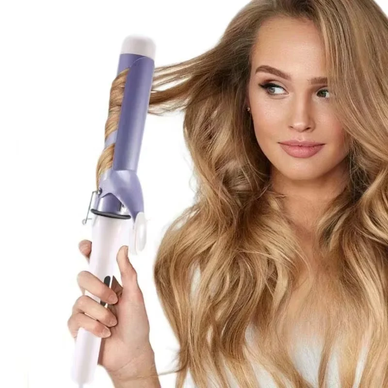 Women Professional 40mm Ceramic Fast Heating Curling Iron Hair Curler Big Wave Electric Curler Hair Hair Styling Tool 5