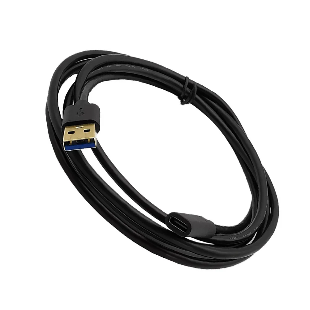 

1 Meter Gold Plated USB Type A to Type C Adapter High Durability ABS Material Fast Charging Data Transfer Cable for USB Devices