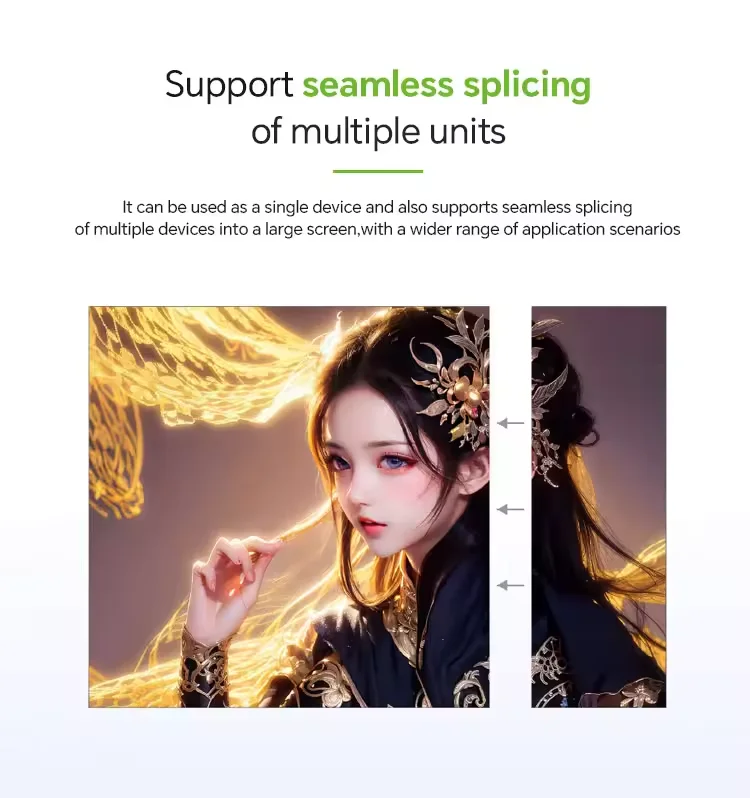 Schermo per poster a LED pieghevole elettronico GOB P2.5 per interni HD per display a LED per macchina pubblicitaria a LED per pubblicità portatile