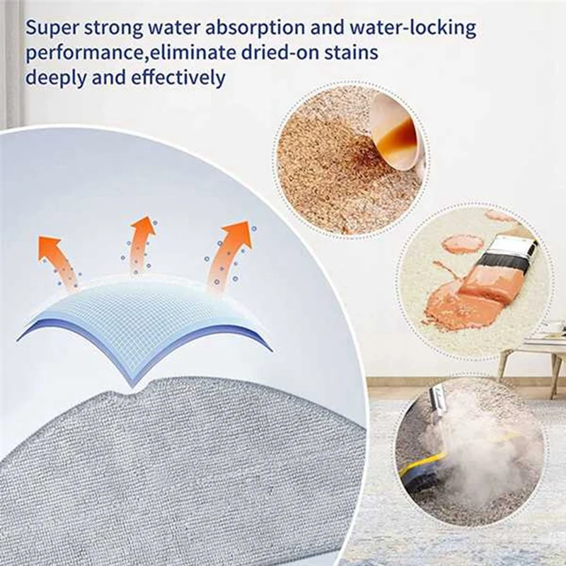 For Xiaomi Robot Vacuum E10 E12 B112 C103   Vacuum Cleaner Accessories Main Side Brush HEPA Filter Mop Cloth