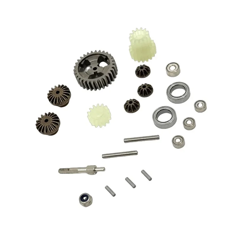 

FOR Wltoys 244016 Metal Transmission Gear Box Gearbox Housing and Gear Set 1/24 RC Car Upgrade Parts Accessories