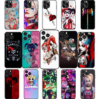 AA-5 H-Harley Quinn Soft Case for Moto E7 E7i G G9 G10 G20 G30 G50 G60S G40 G60 G51 G41 E32 Power Plus Play